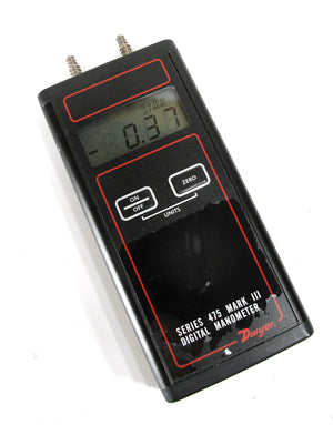 Dwyer 475-1-FM Intrinsically Safe Handheld Digital Manometer