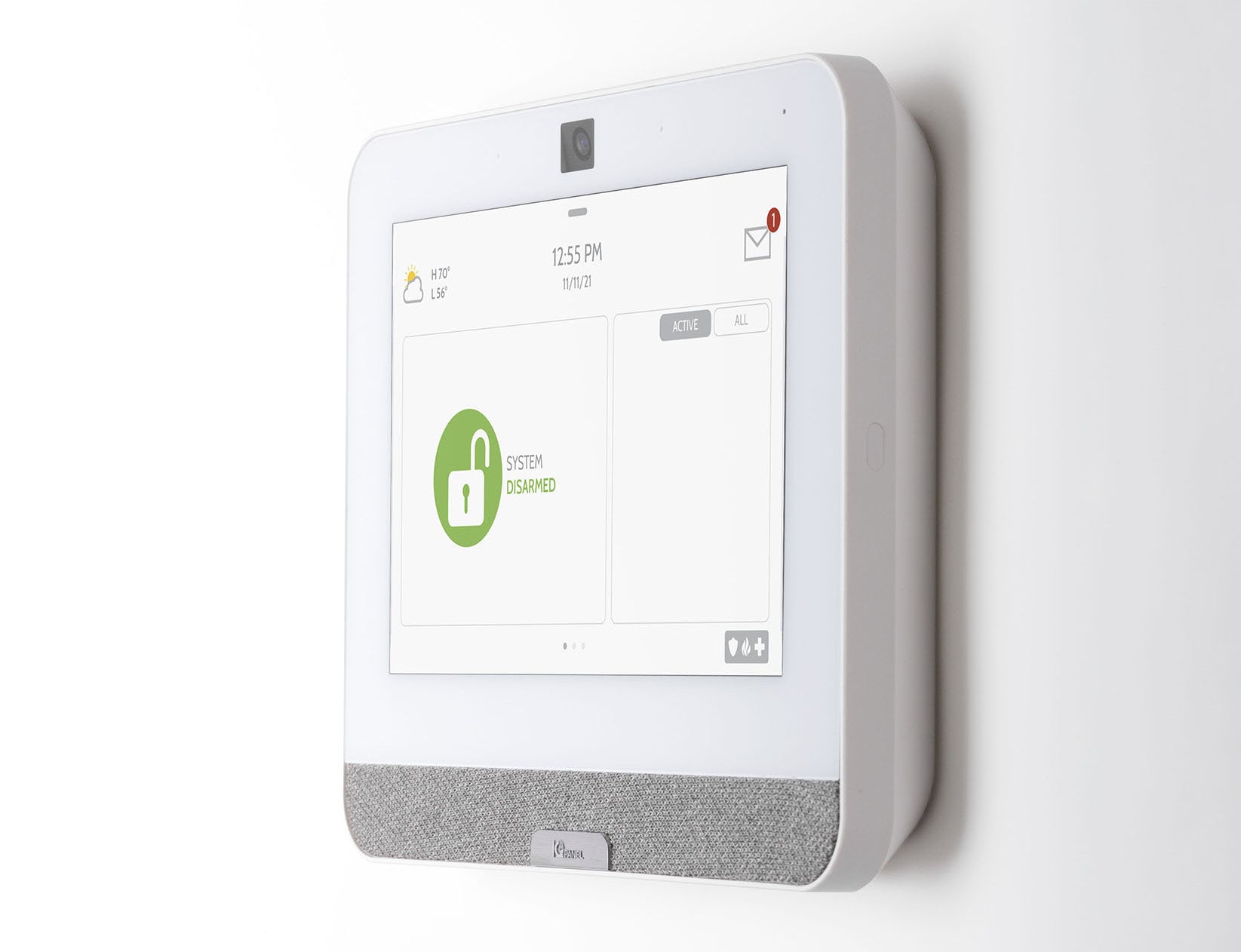 IQP4002 | Qolsys IQ Panel 4 with PowerG + 433 MHz & Verizon LTE – 7” Touchscreen Security Hub