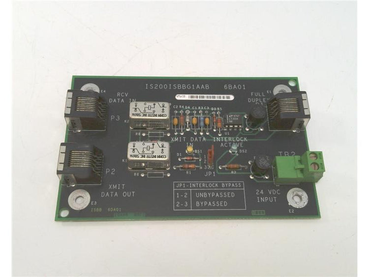 IS200ISBBG1A | General Electric Insync Bus Bypass Card Mark VI