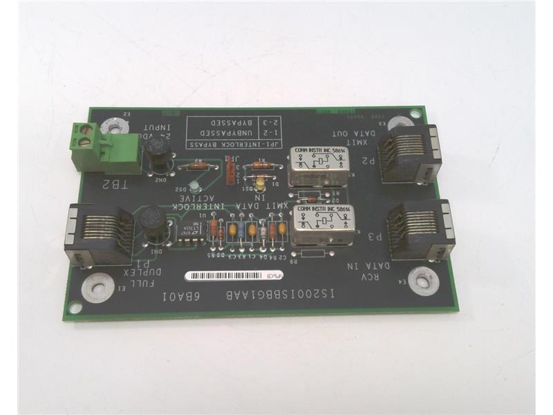 IS200ISBBG1A | General Electric Insync Bus Bypass Card Mark VI