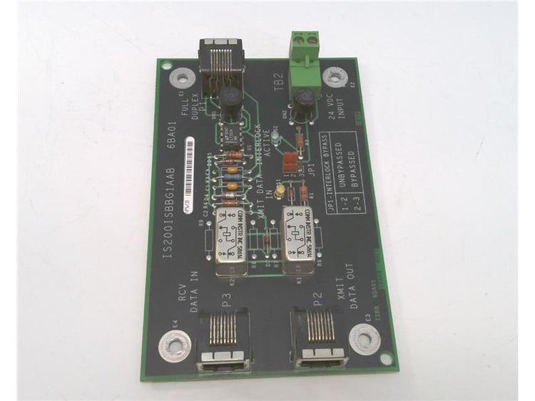 IS200ISBBG1A | General Electric Insync Bus Bypass Card Mark VI