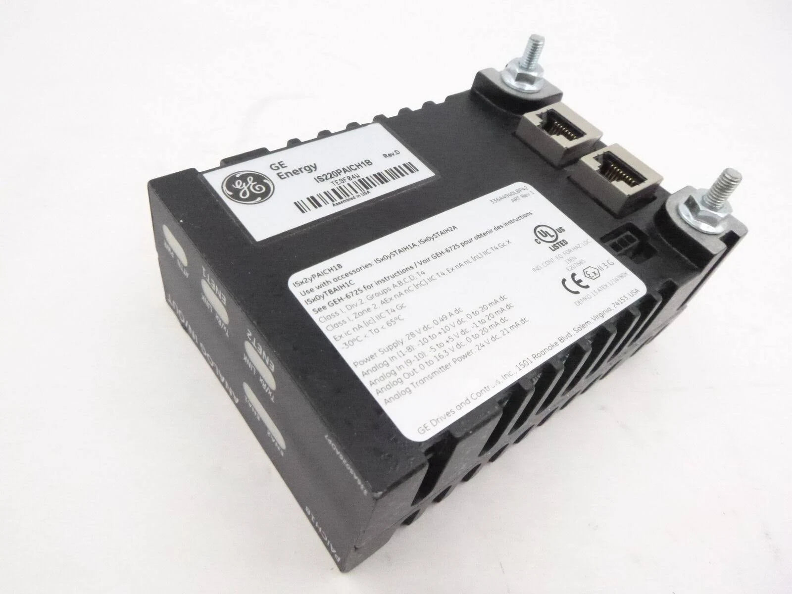 IS220PAICH1B | General Electric Analog Input/Output Module