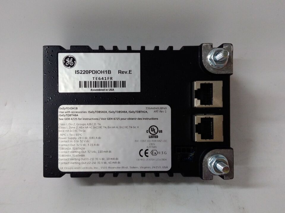 IS220PDIOH1B | General Electric Discrete I/O Pack