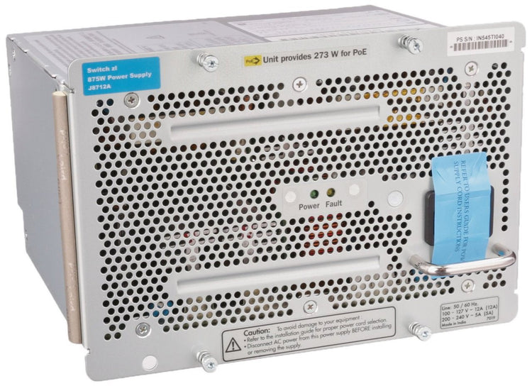 J8712A | HP Networking 875 Watt Power Supply