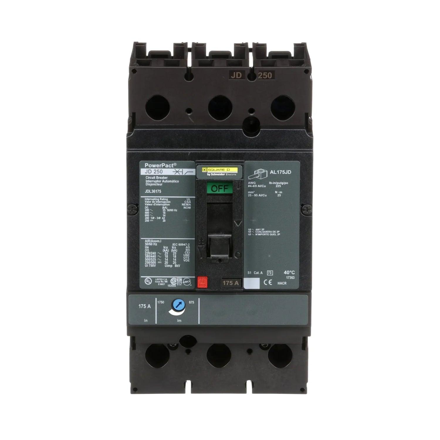 JDL36175 | Schneider Electric Circuit Breaker