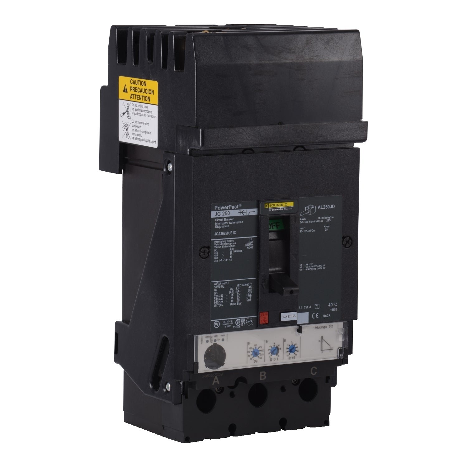 JGA36250U31X | Schneider Electric Circuit Breaker