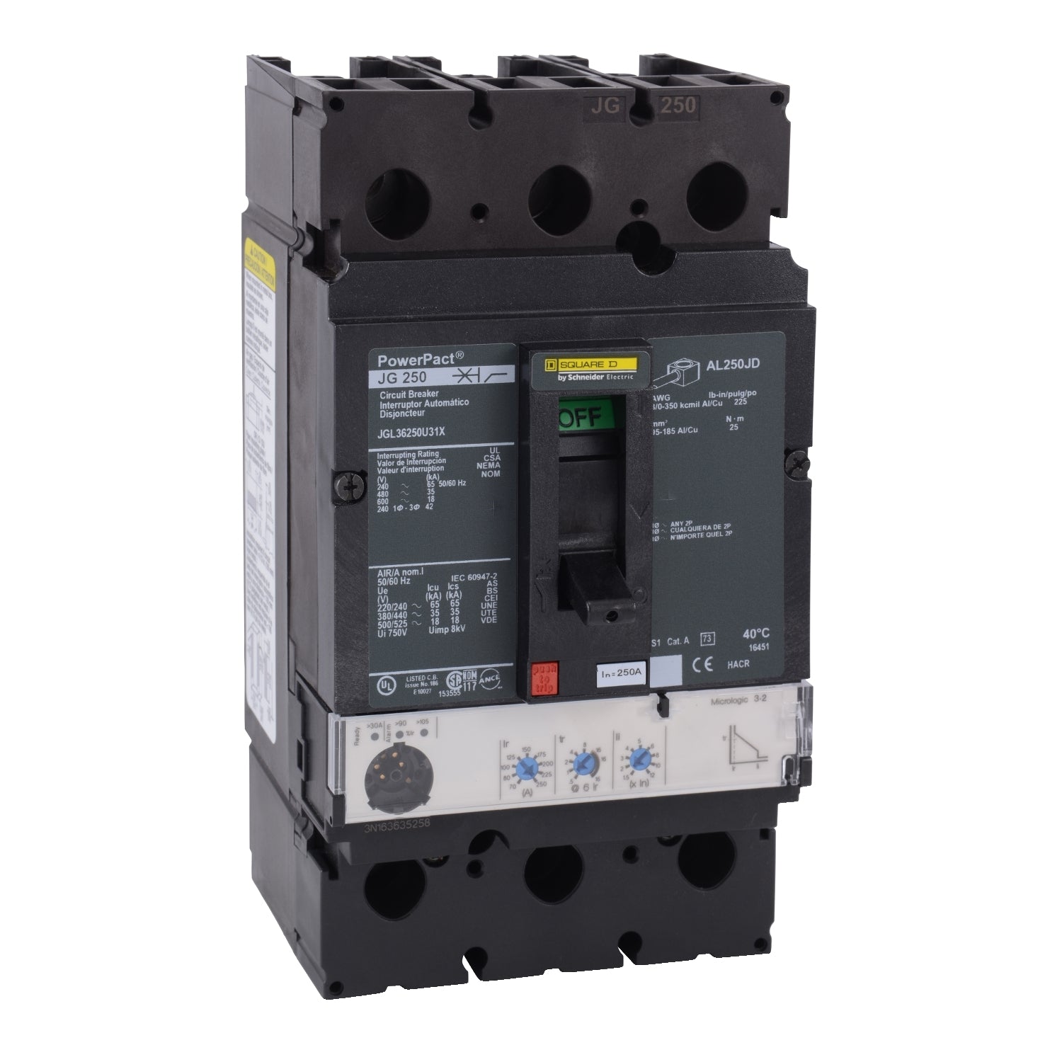 JGL36250U31X | Schneider Electric Circuit Breaker