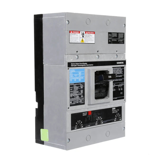 JXD63B350 | Siemens Sentron Series Circuit Breaker 350A 3-Pole 600V JD Frame