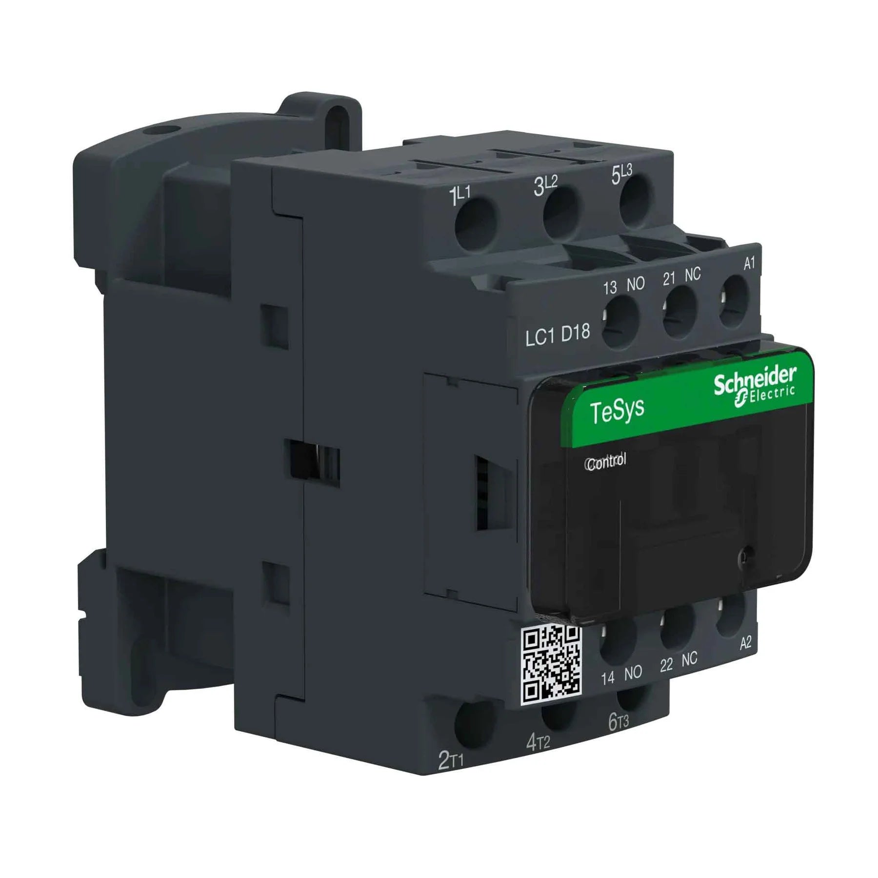 LC1D18B7 | Schneider Electric IEC Contactor, TeSys Deca, Nonreversing