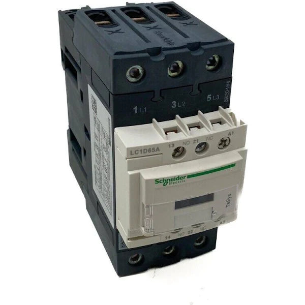 LC1D65A | Schneider Electric 3 pole contactor