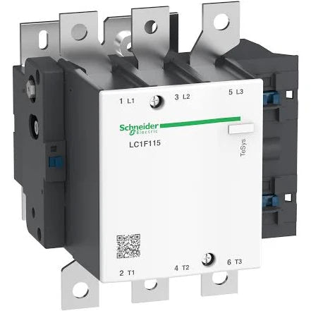 LC1F115 | Schneider Electric Contactor body,TeSys F,3P(3NO), AC-3, <=440V 115A, without coil