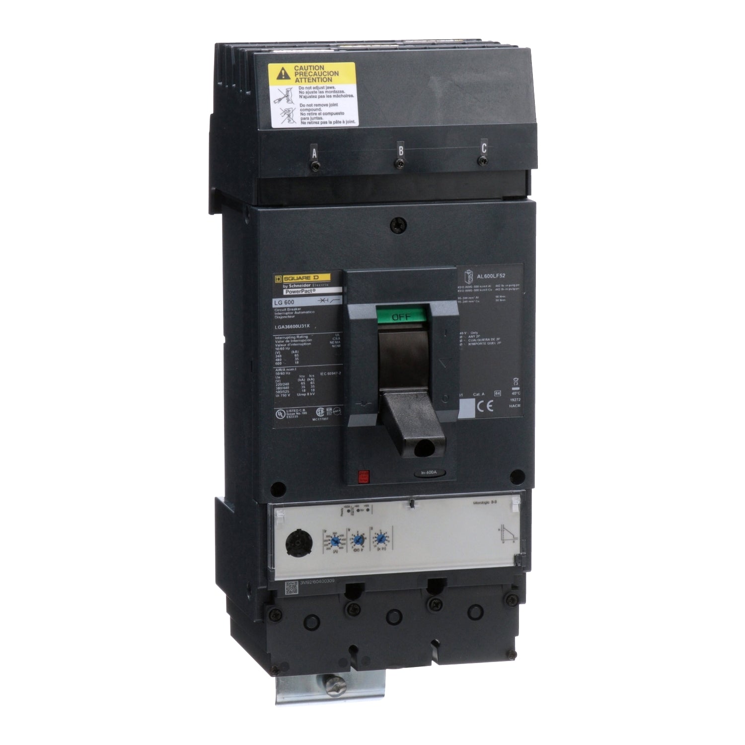 LGA36600U31X | Schneider Electric Circuit Breaker