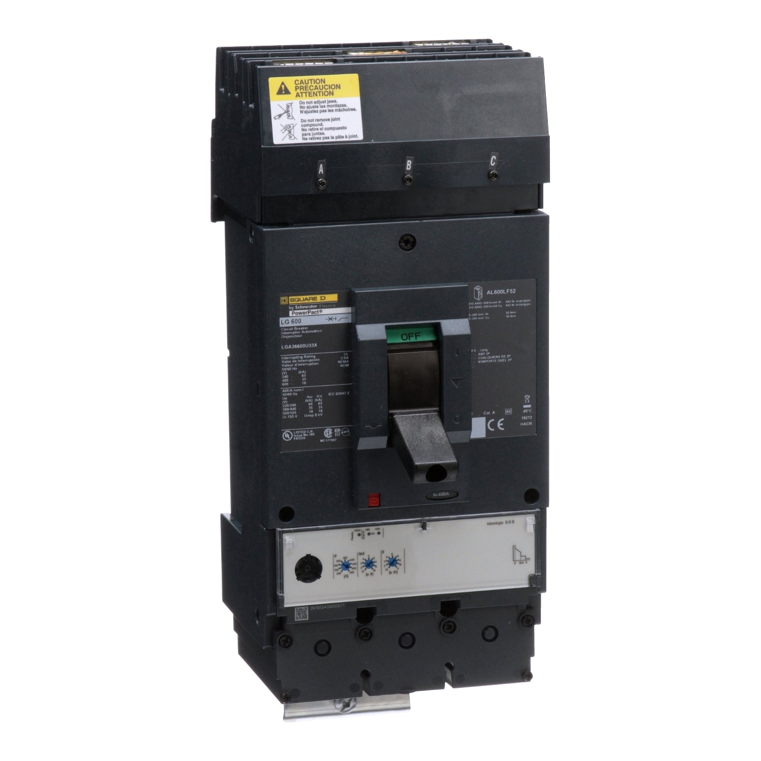 LGA36600U33X | Schneider Electric Circuit Breaker