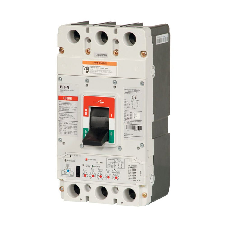 Eaton LGH3600FAG Series G 600A 3-Pole Molded Case Circuit Breaker 600V