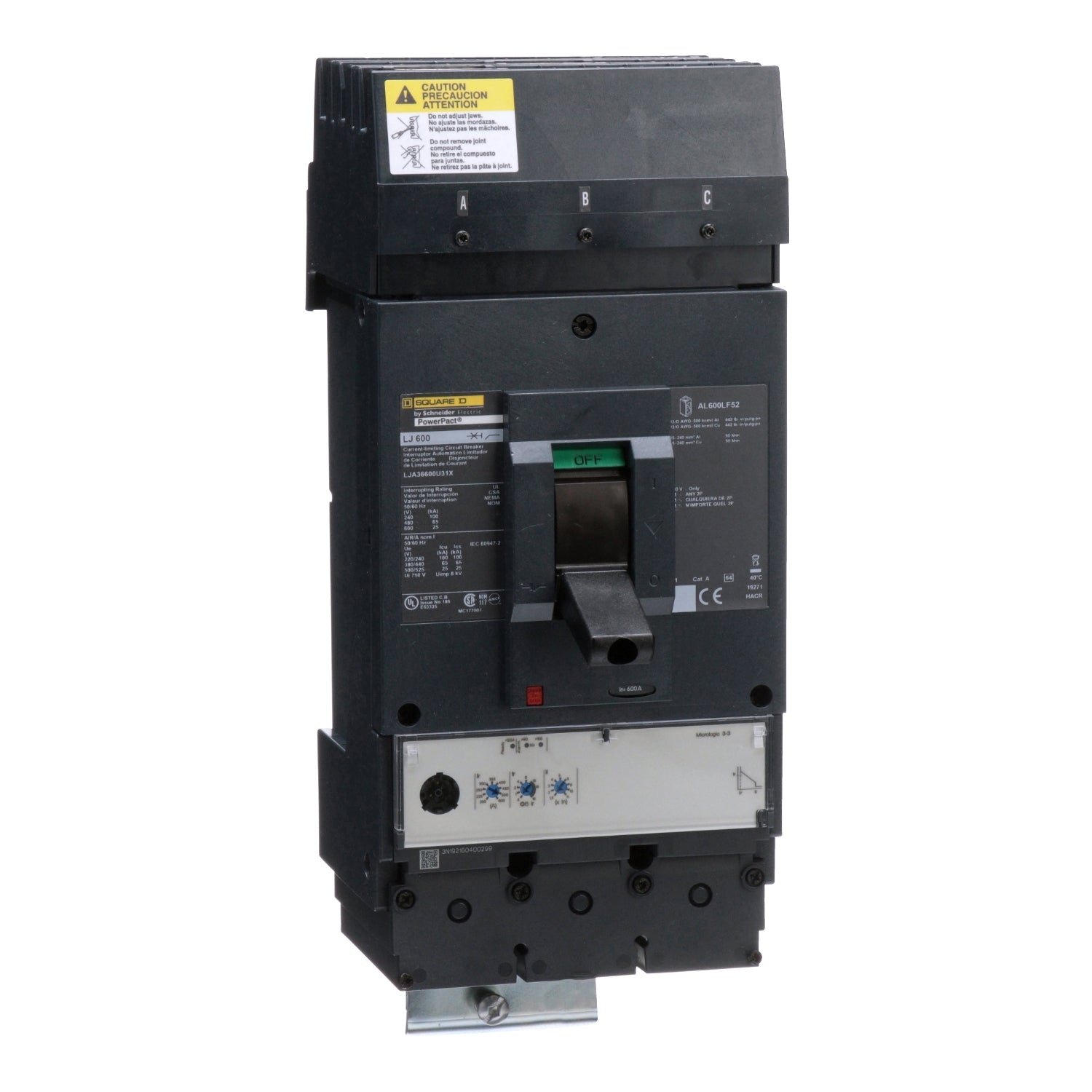 LJA36600U31X | Schneider Electric Circuit Breaker