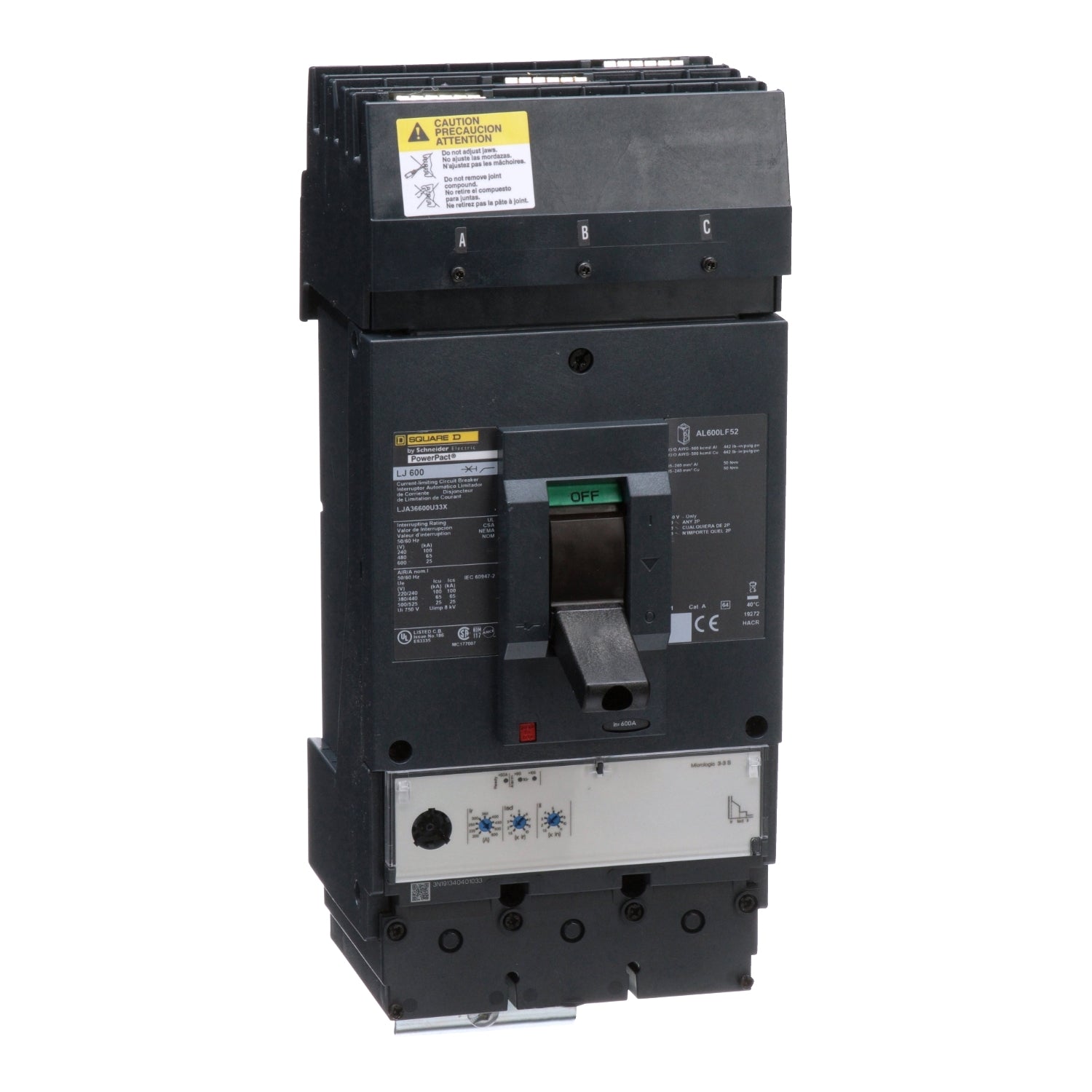 LJA36600U33X | Schneider Electric Circuit Breaker