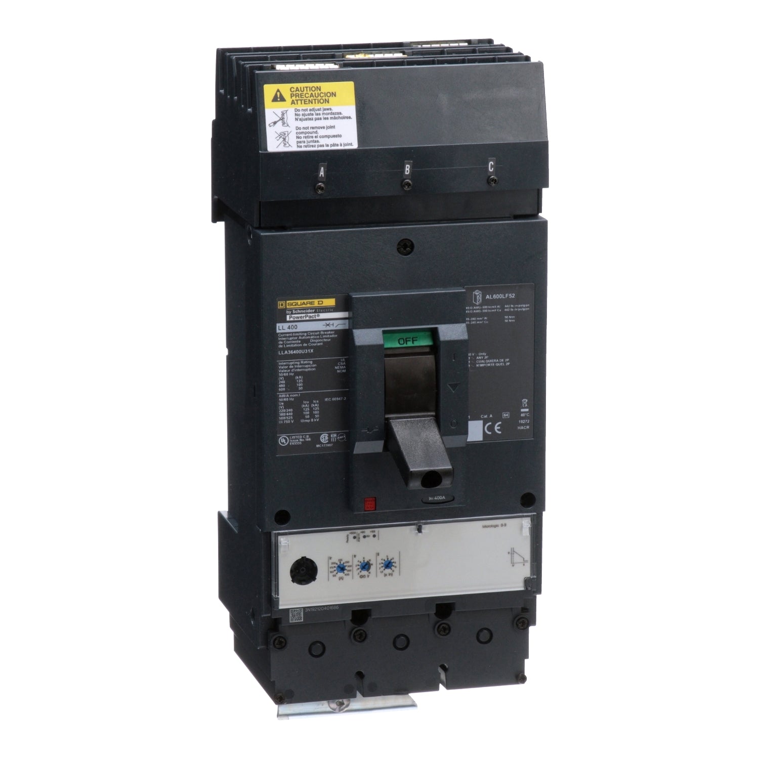 LLA36400U31X | Schneider Electric Circuit Breaker