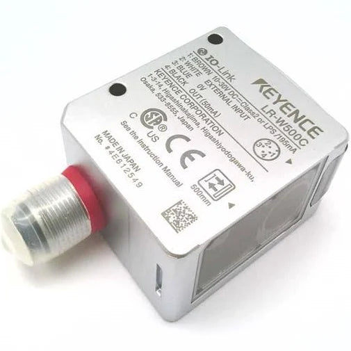 LR-W500C | Keyence Self-Contained Full Spectrum Sensor 500mm Range, M12 Connector Type