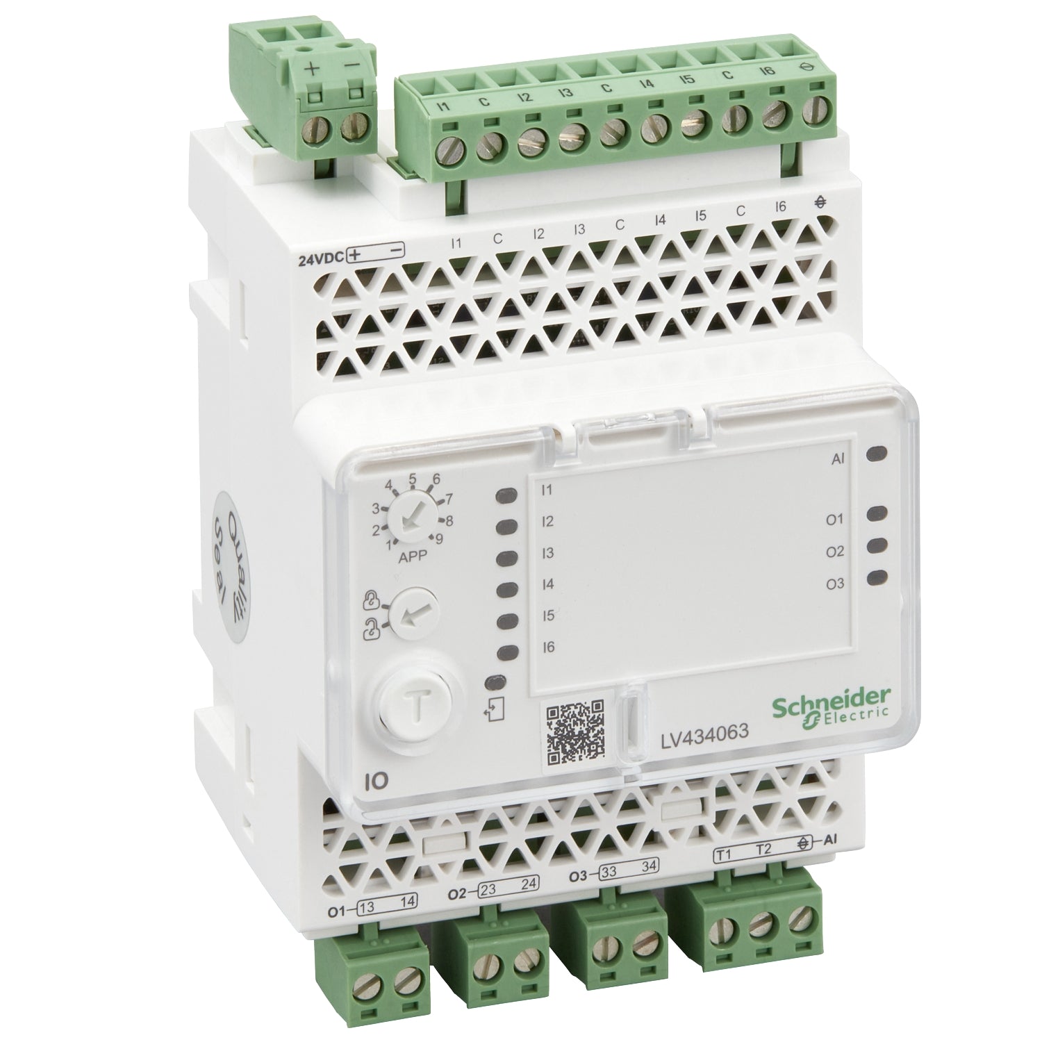 LV434063 | Schneider Electric I/O (input/output) application module, Enerlin'X