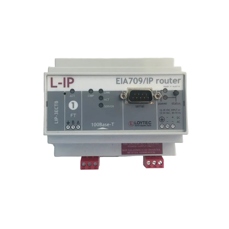 LOYTEC LIP-3ECTB L-IP CEA-709 IP-852 TP/FT-10 Ethernet Networking Router