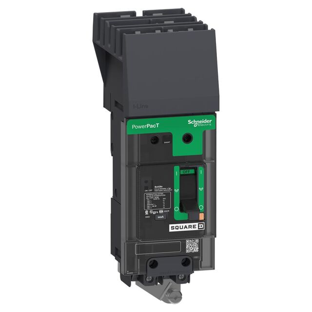 BJA261251 | Schneider Electric 125A 2-Pole 600V PowerPacT B I-Line Thermal Magnetic Circuit Breaker