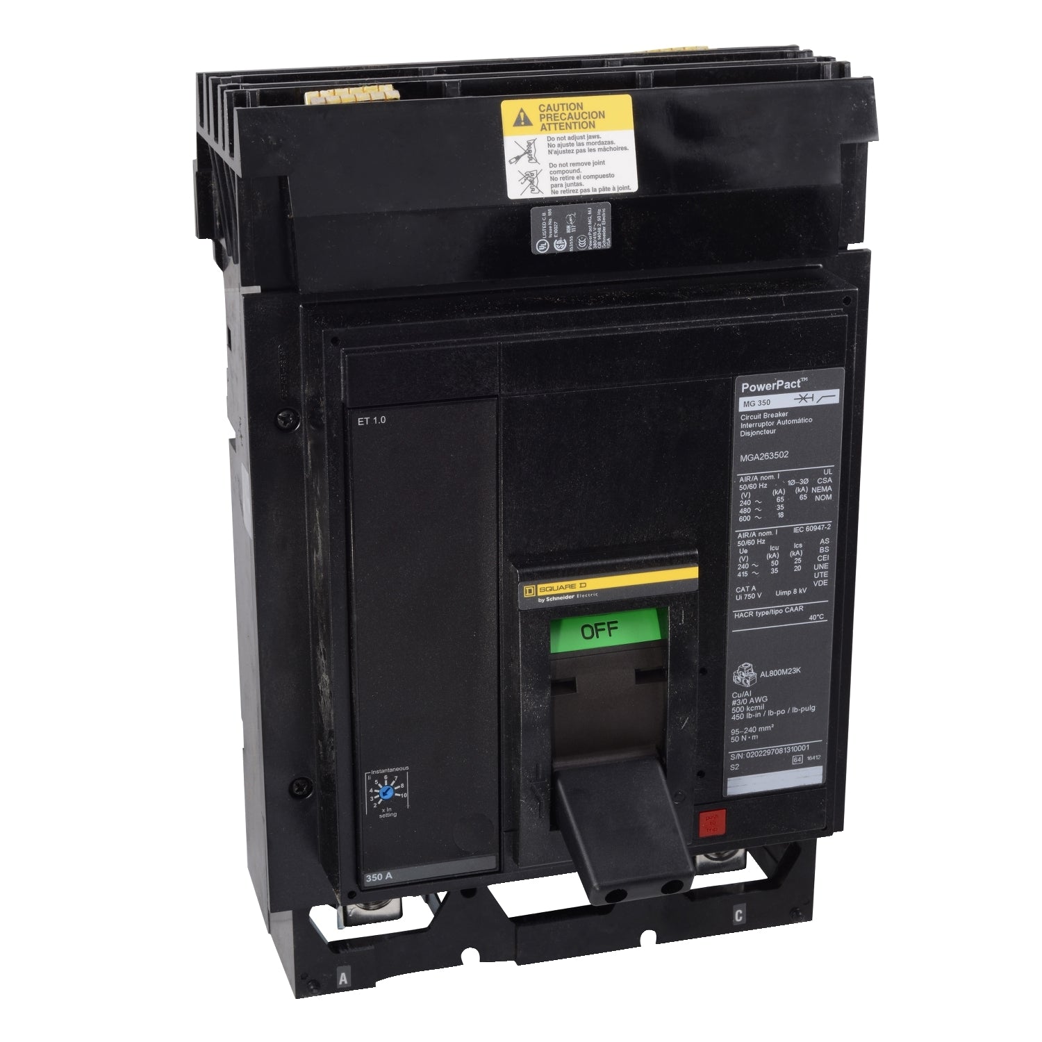 MGA36400 | Schneider Electric Circuit Breaker