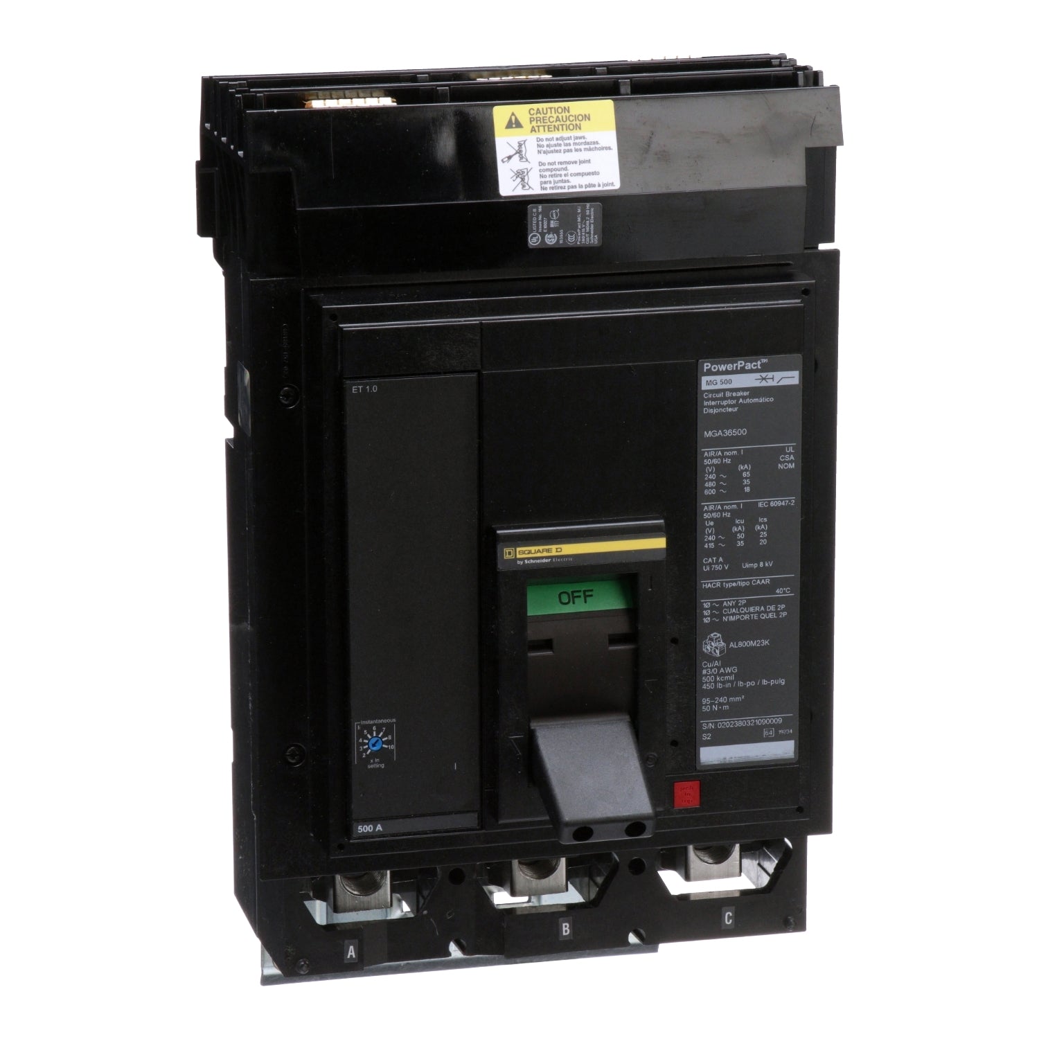 MGA36500 | Schneider Electric Circuit Breaker