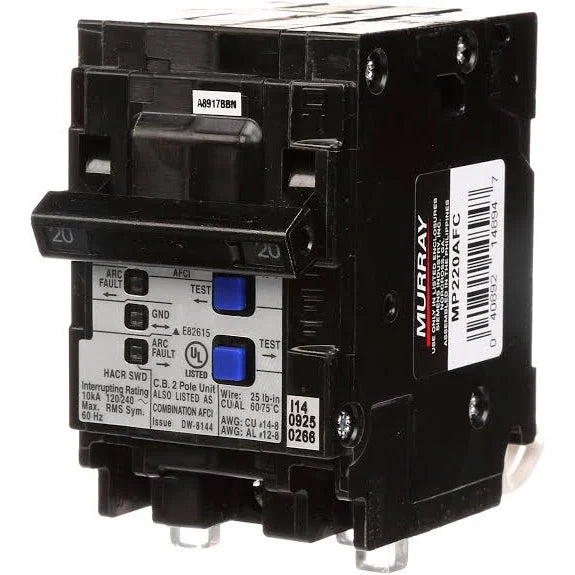 MP220AFC | Murray 20 Amp Molded Case Circuit Breaker