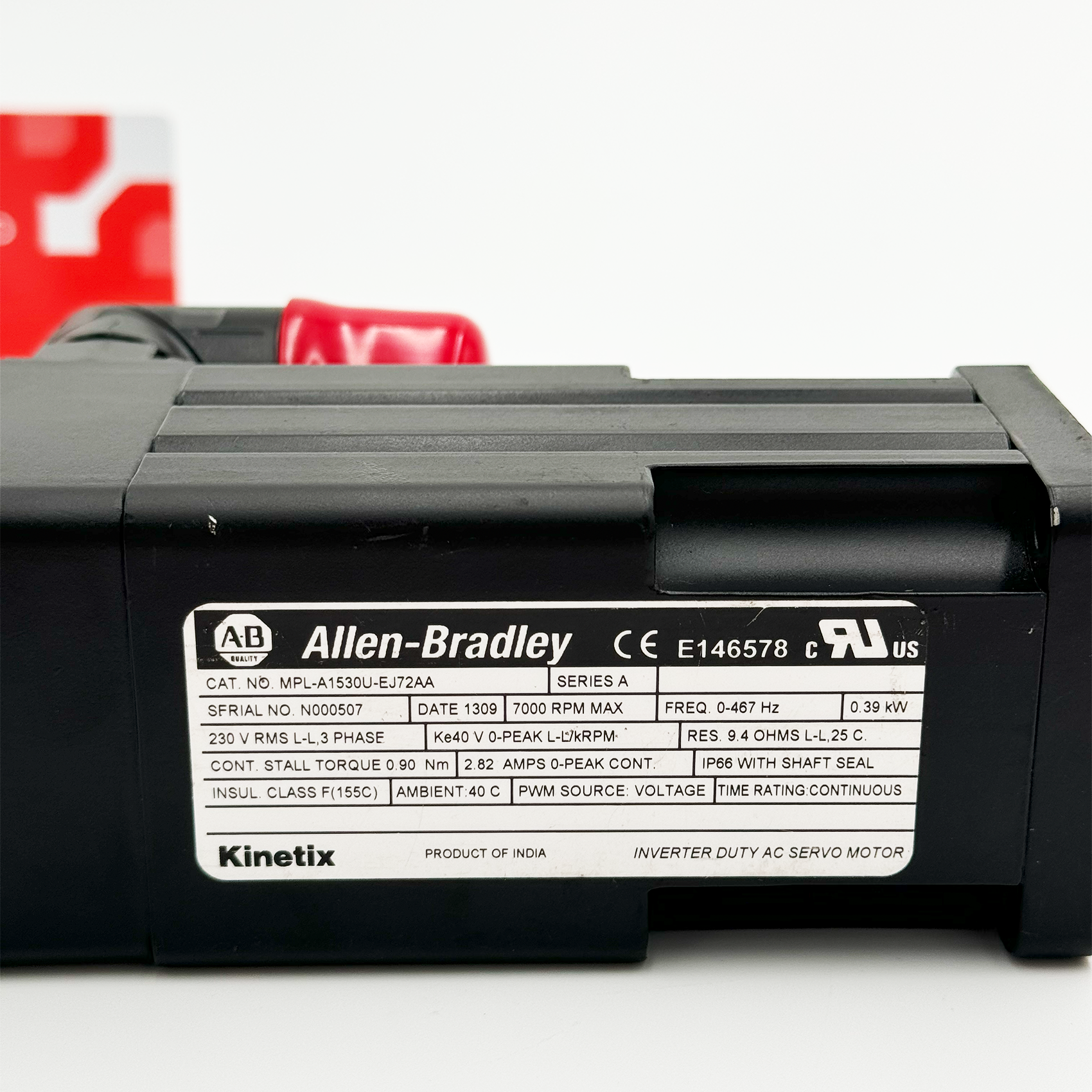 MPL-A1530U-EJ72AA | Allen-Bradley Bulletin MPL Low Inertia Brushless Servo Motors Product