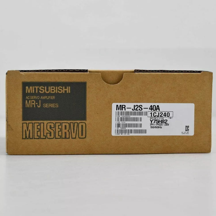 MR-J2S-40A | Mitsubishi 0.4 kW MELSERVO J2S AC Servo Drive with Dynami MR-J2S-40A | Mitsubishi 0.4 kW MELSERVO J2S AC Servo Drive with Dynami