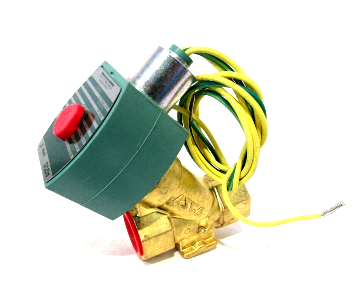 ASCO 8222G005 RedHat 3/4" High-Pressure Steam Solenoid Valve 120VAC