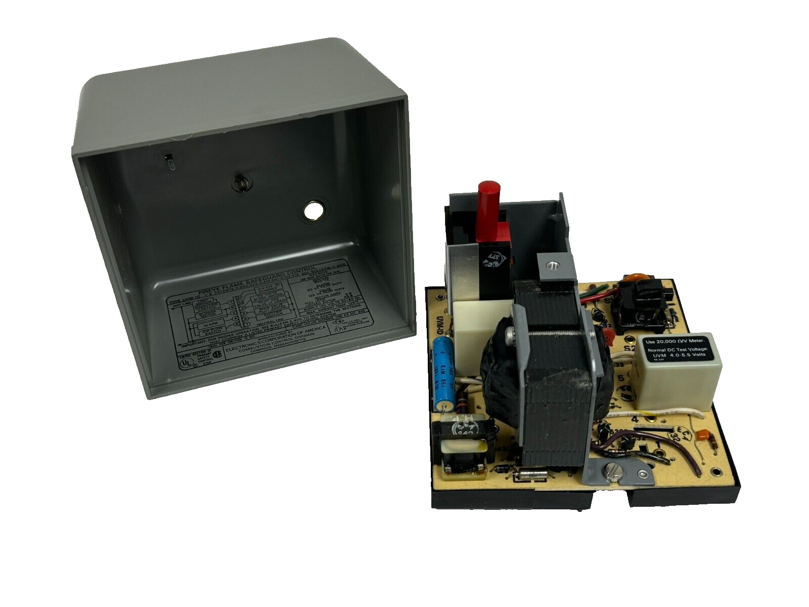 Fireye UVM-ID UVM Series 120 VAC Ultraviolet Flame Safeguard Control and Amplifier