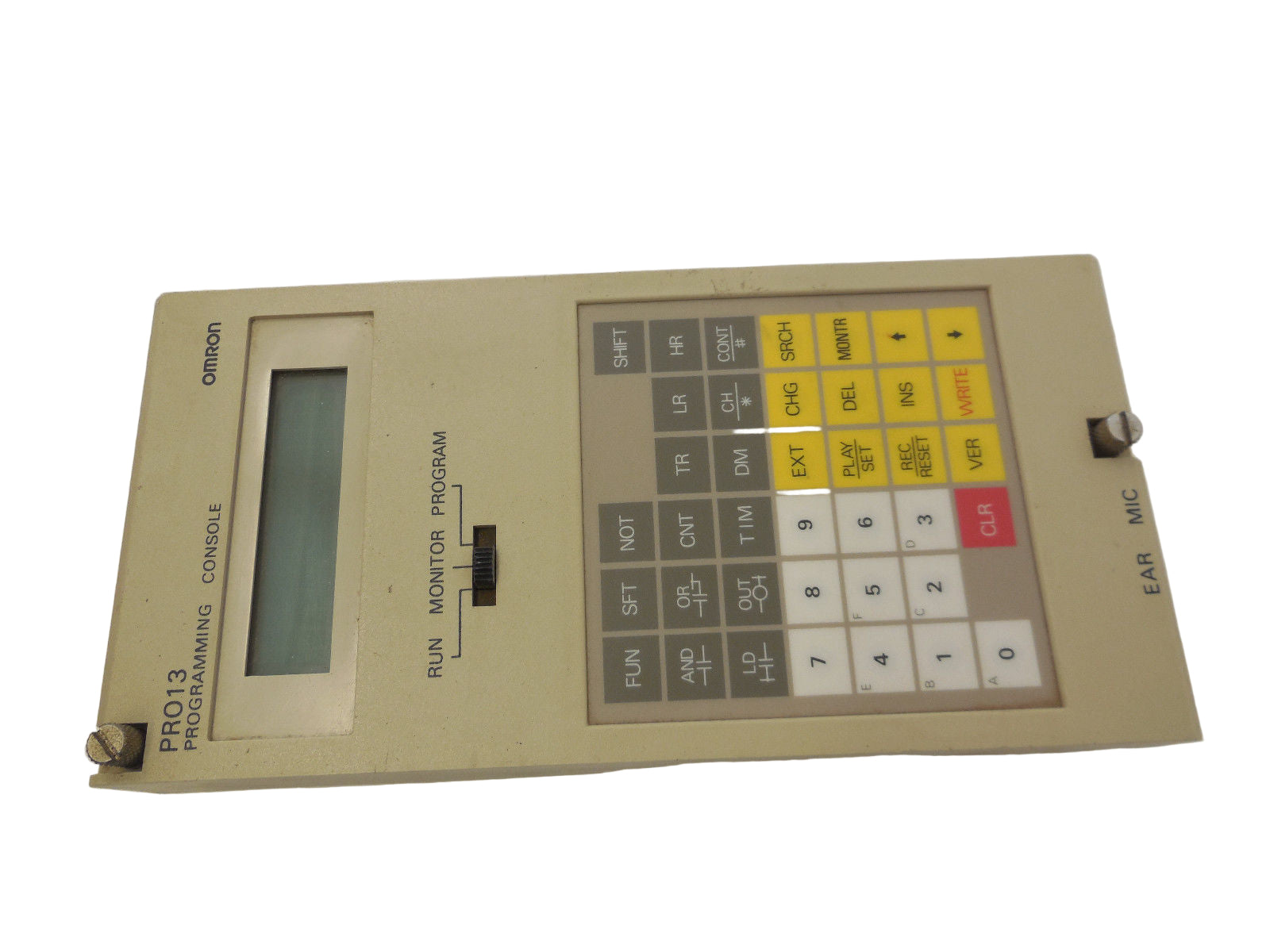 C500-PRO13 | Omron Programming Console for C500 Series PLCs, Handheld, LCD Display