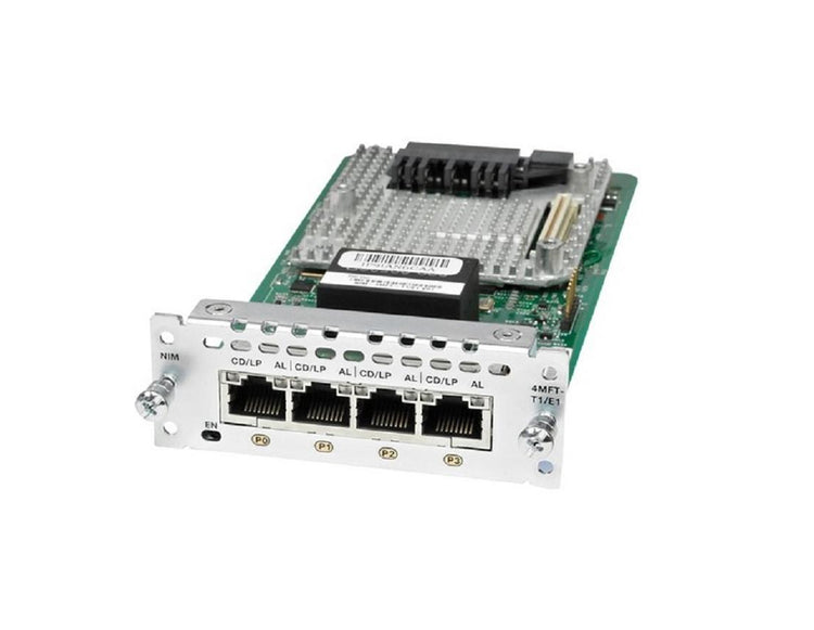 NIM-4MFT-T1/E1 | Cisco Telephony Module 2.05 MBPS E1 /1.54 MBPS T1 Voice WAN Card