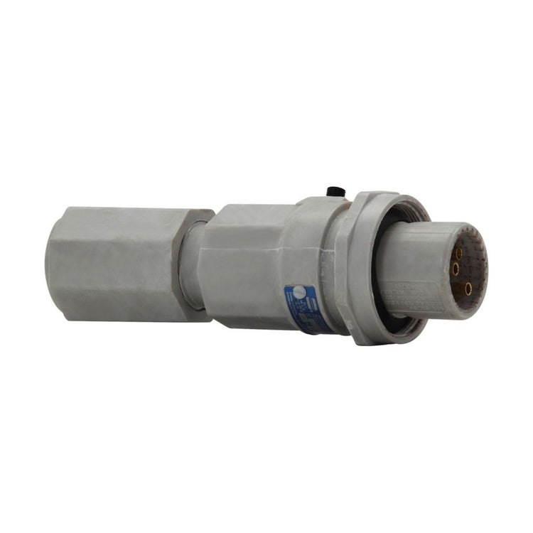 Eaton NPJ10487 Crouse-Hinds Arktite 100A 4-Pole Industrial Power Plug NEMA 4X