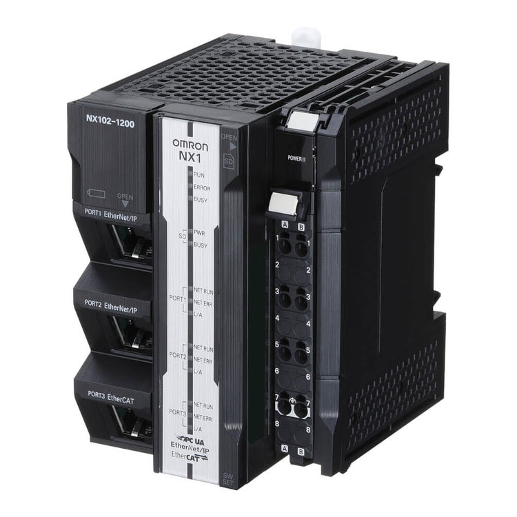 NX102-9020 | OMRON Controller, DB Connect, 4 Axis, 4 Position Axis, DIN Rail, NXJQ1, NX102 Series
