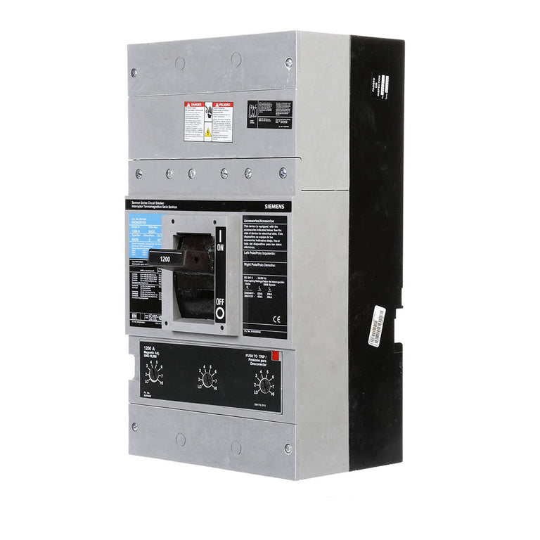 NXD63B120 | Siemens Sentron 1200A 3-Pole 600V Thermal-Magnetic Molded Case Circuit Breaker