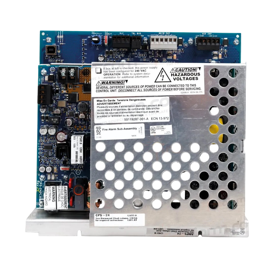AMPS-24 | Notifier Addressable Power Supply and Battery Charger, 120 VAC, 24 VDC Outputs