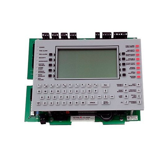 CPU2-3030D | Notifier Replacement CPU with LCD Display & QWERTY Keypad for NFS2-3030