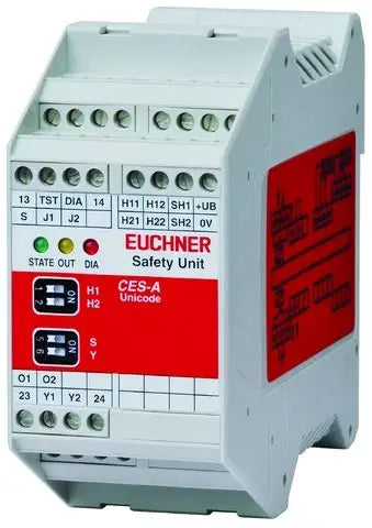 Euchner CES-A-AEA-02B Safety Evaluation Unit for Two CES Read Heads