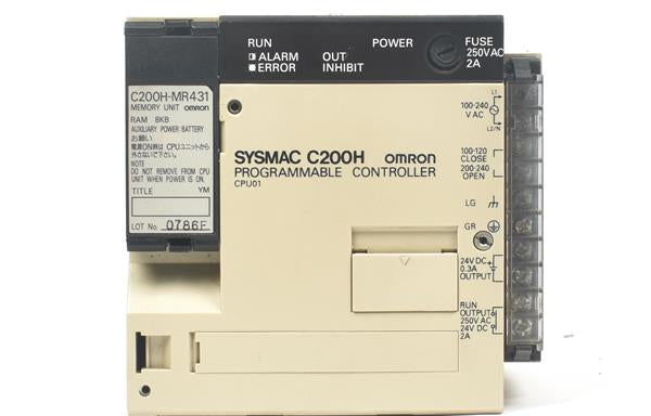 C200H-CPU01-E | Omron Processor/Controller 100/200-240 VAC