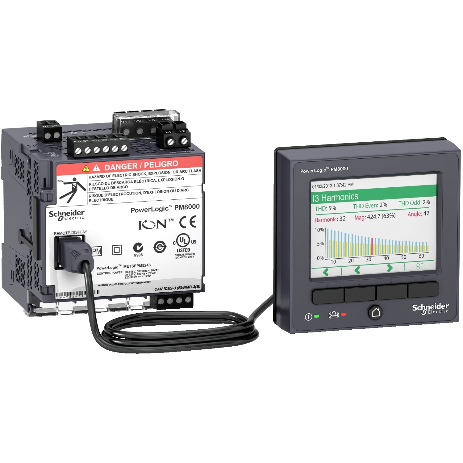 METSEPM8244 | Schneider Electric | Power quality meter