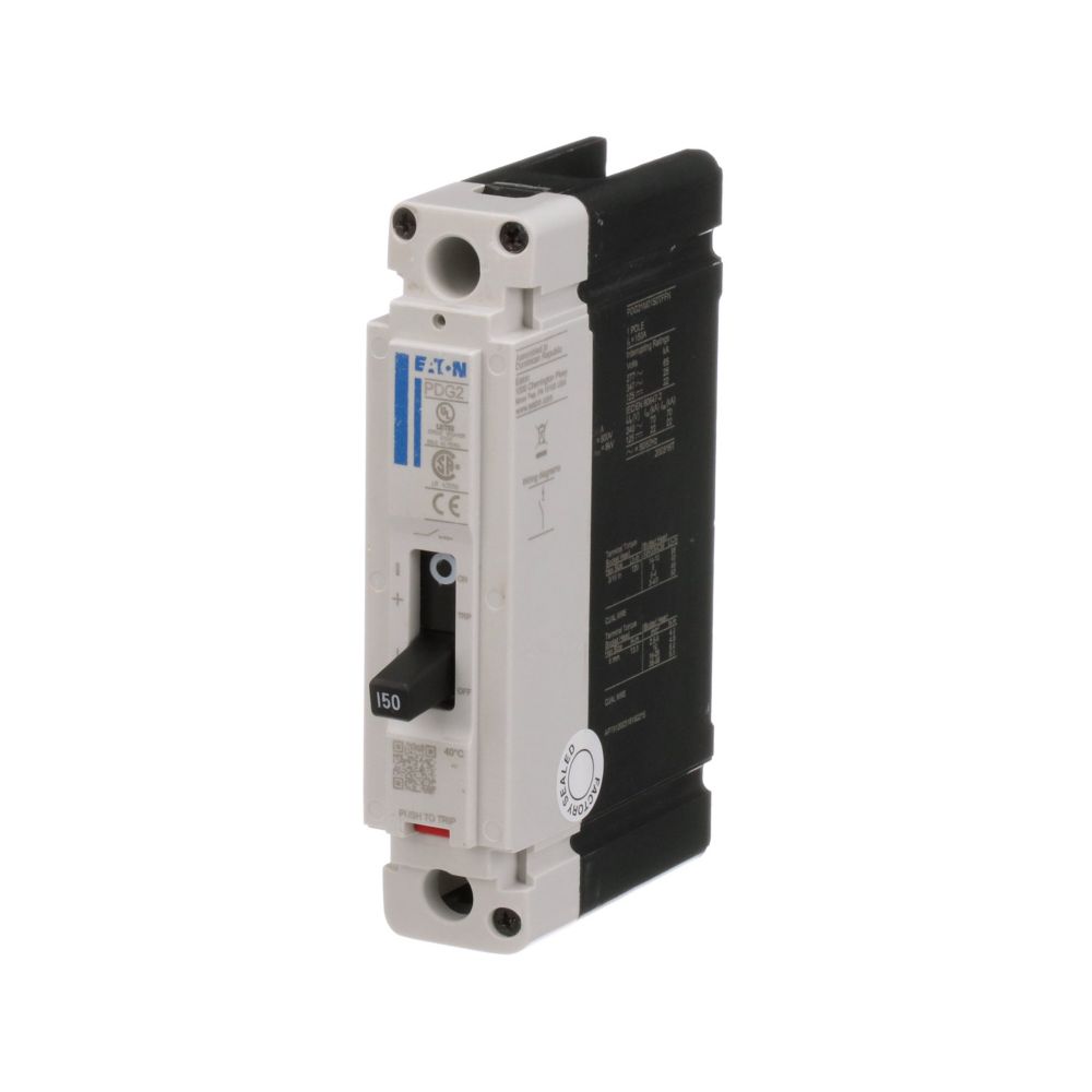 PDG21M0020TFFL | Eaton Cutler-Hammer 20A 1-Pole Power Defense Molded Case Circuit Breaker 600VAC