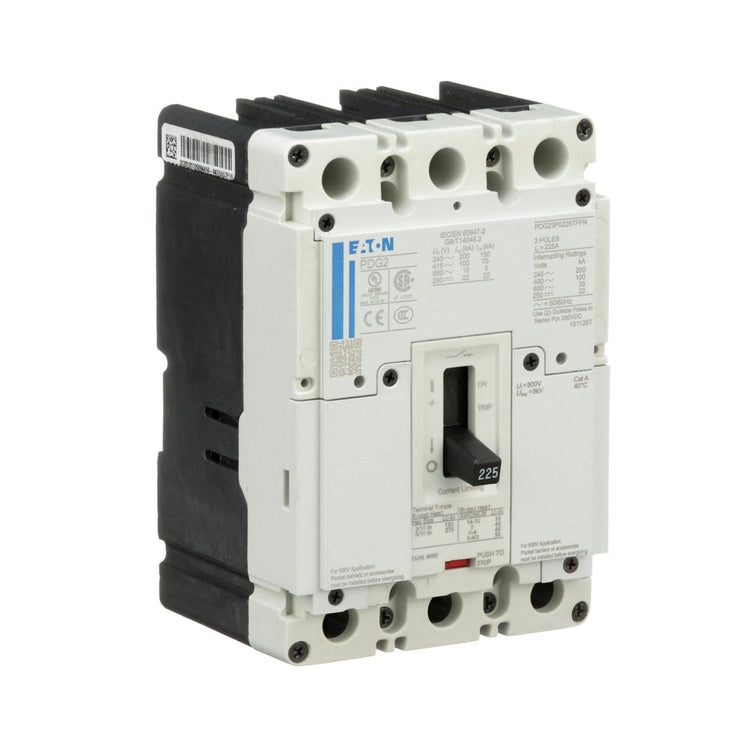 Eaton PDG23M0030TFFJ Power Defense 30A Molded Case Circuit Breaker 600VAC 3-Pole