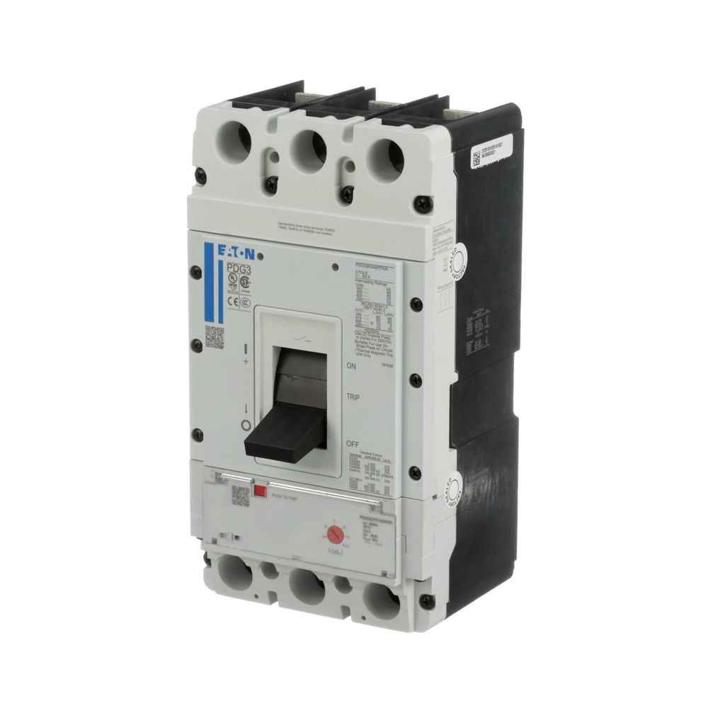 PDG33G0300TFAJ | Eaton Power Defense PD3 300A 3-Pole Molded Case Circuit Breaker