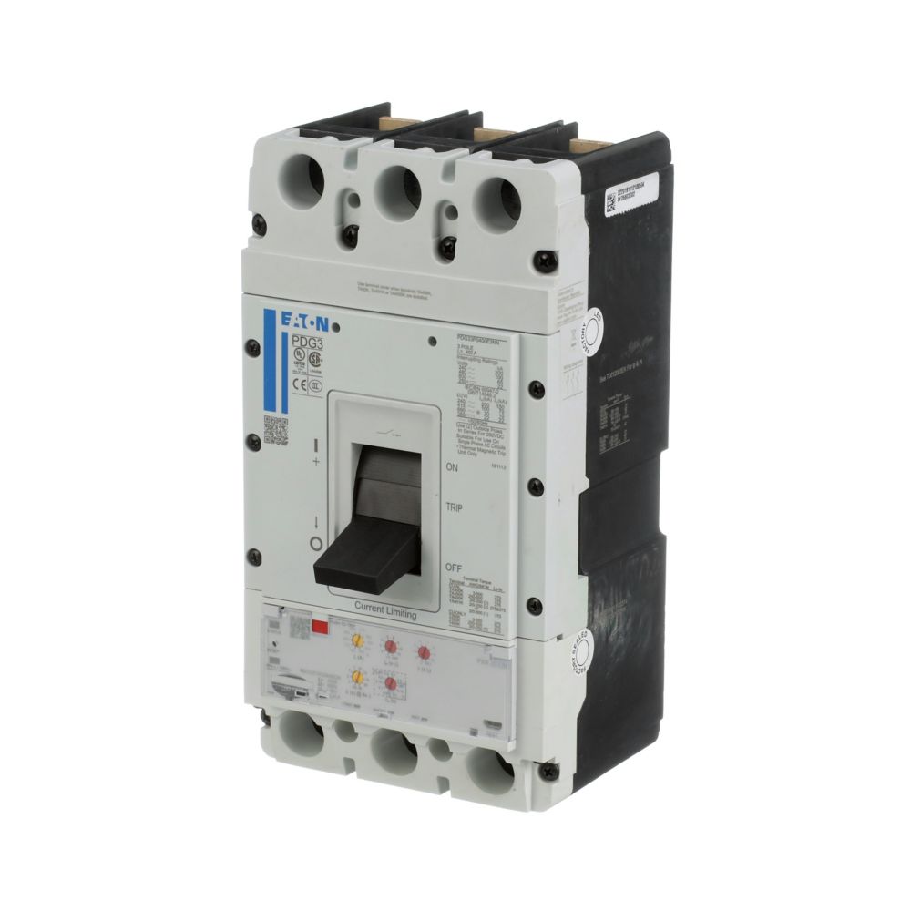 Eaton PDG33M0250E2NL Power Defense 250A 3-Pole Molded Case Circuit Breaker 600V