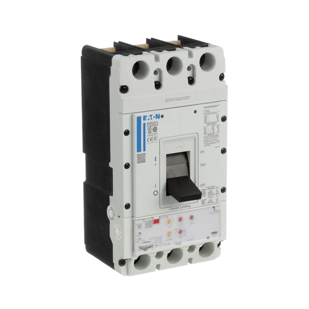 Eaton PDG33M0250E2NL Power Defense 250A 3-Pole Molded Case Circuit Breaker 600V