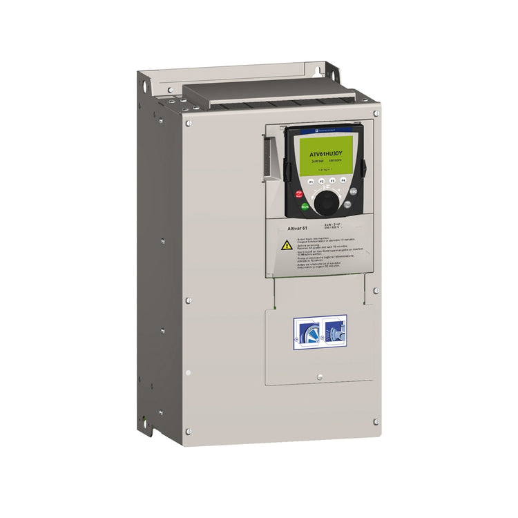 ATV61HD22N4Z | Schneider Electric Variable speed drive, ATV61, 5.5kW, 7.5HP, 380...480V, 0.1…599Hz, CANopen, Modbus