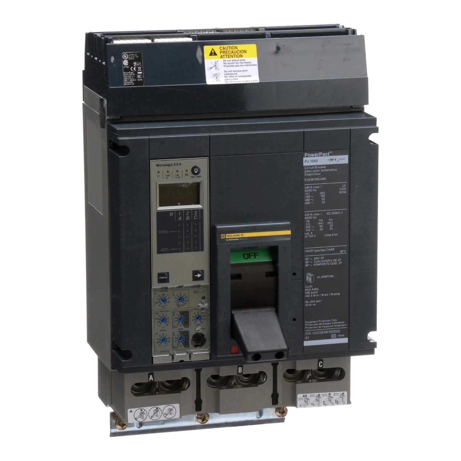 PJA36100U44A | Schneider Electric Circuit Breaker