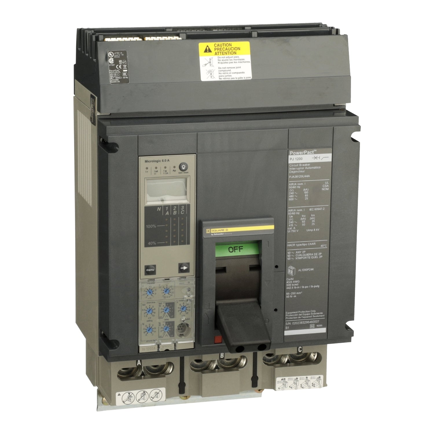 PJA36120U44A | Schneider Electric Circuit Breaker